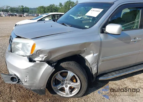 2012 Honda Pilot Exl из США, поврежденный, VIN 5FNYF4H59CB061751